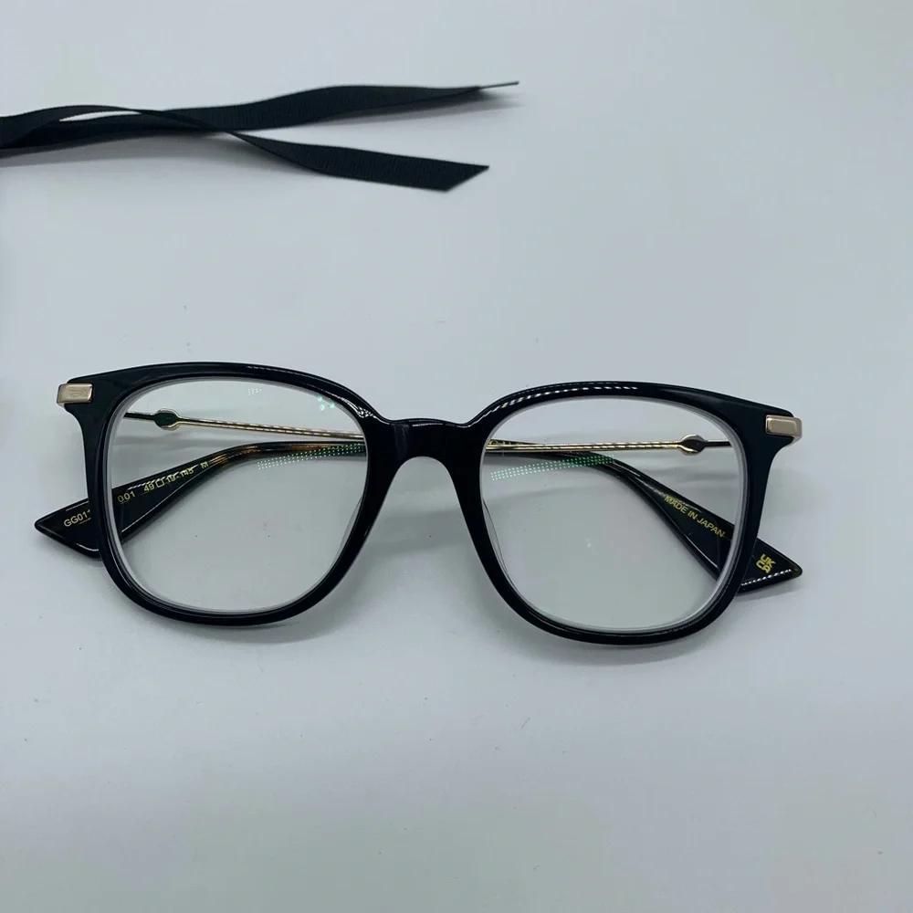 Gucci Black Square Eyeglasses Frame Women